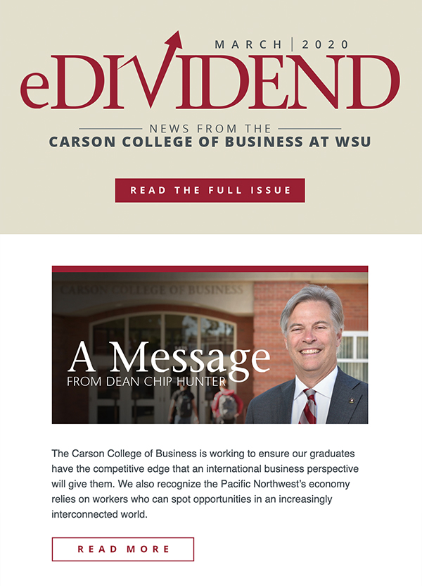 eDividend email.